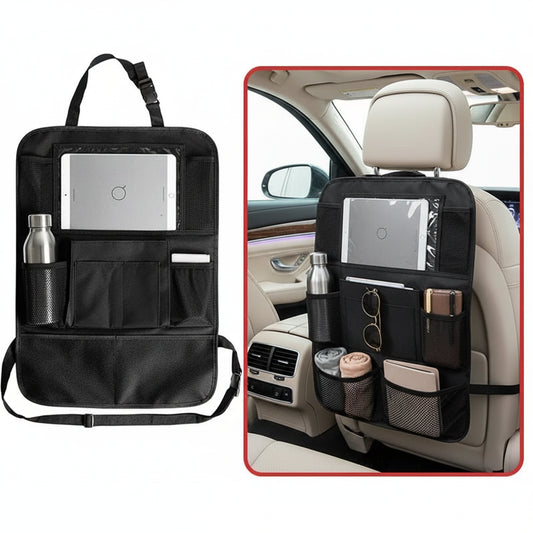 Kick-Proof Backseat Car Organizer for Kids