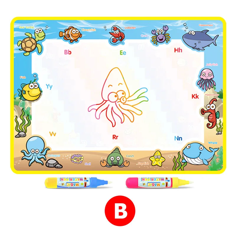 Magic Water Drawing Mat – Mess-Free Coloring Fun