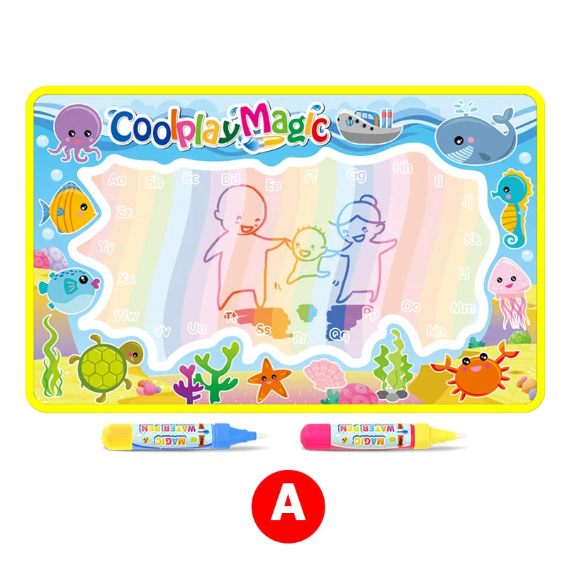 Magic Water Drawing Mat – Mess-Free Coloring Fun